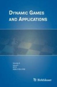 The article of Simone Righi and Károly Takács has been published in Dynamic Games and Applications